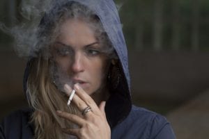 cigarette smokers are considered less attractive than vapers