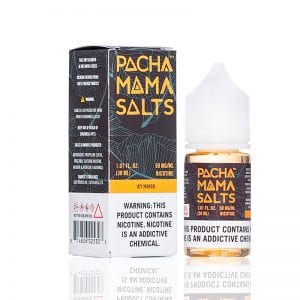 Pachamama Salts Nicotine Salt E-Juice - 30ml - Icy Mango