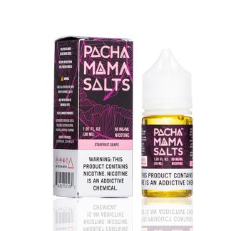 Pachamama Salts Nicotine Salt E-Juice - 30ml - Starfruit Grape