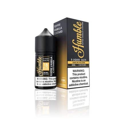 Humble Salts - Toffee Vanilla Custard 30mL