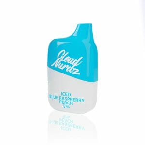 Cloud Nurdz 4500 Disposable Blue Raspberry Peach Iced