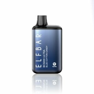 elf bar bc5000 ultra disposable blue cotton candy