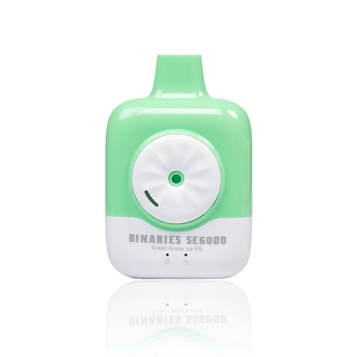 Binaries SE6000 Disposable Green Grape Ice