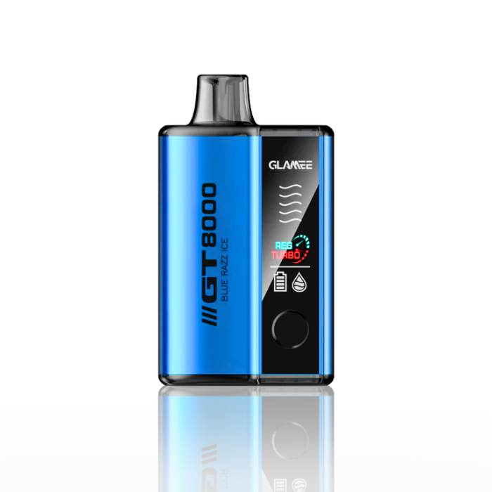 Glamee GT8000 Disposable Vape - Blue razz ice