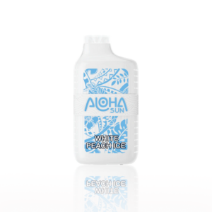 Aloha Sun 7000 disposable - WHITE PEACH ICE