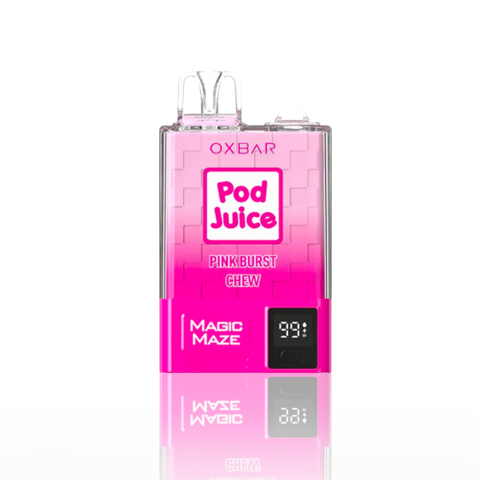 Pod Juice x OXBAR Magic Maze Pro 10K Disposable 5% - pink burst chew