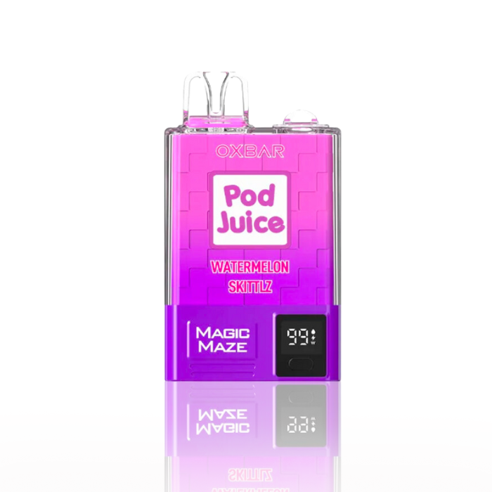 Pod Juice x OXBAR Magic Maze Pro 10K Disposable 5% - watermelon skittlz