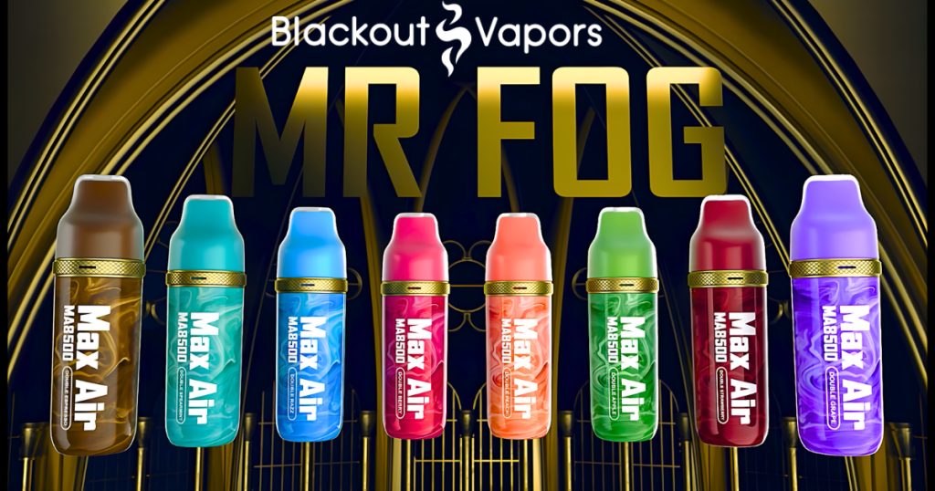 Mr. Fog Max Air MA8500 in 8 Flavors