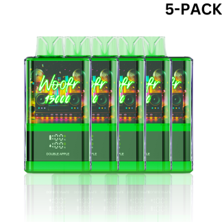 (5 Pack) WOOFR 15K Disposable 5%