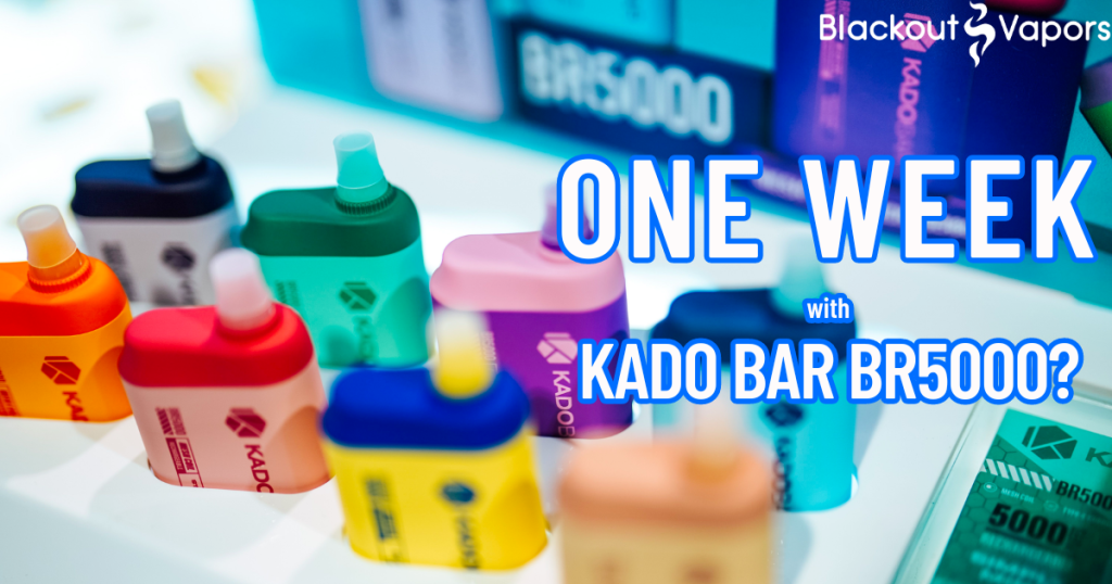 Kado-Bar-Br5000-disposable-vape-on-display-in-8-flavor