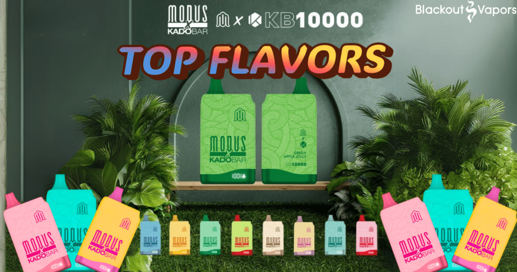 Modus X Kado Bar KB10000 in all flavors