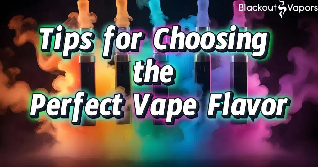 Array of colorful vape pens with different vapor colors