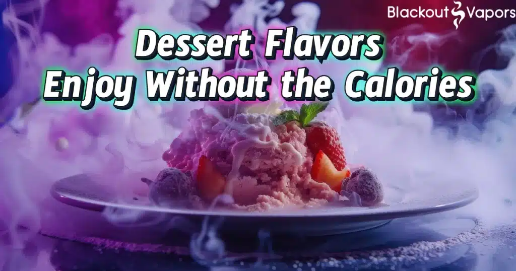 Dessert plate with ice cream, strawberries, and cream surrounded by vapor