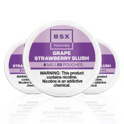 BSX Nicotine Pouches - Grape Strawberry Slush