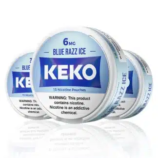 Keko Nicotine Pouches - Blue Razz Ice