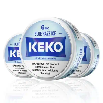 Keko Nicotine Pouches - Blue Razz Ice