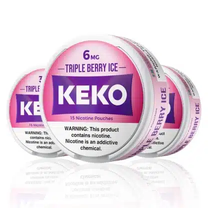 Keko Nicotine Pouches - Triple Berry Ice