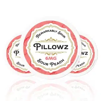 Pillowz Nicotine Pouches - Sour Peach