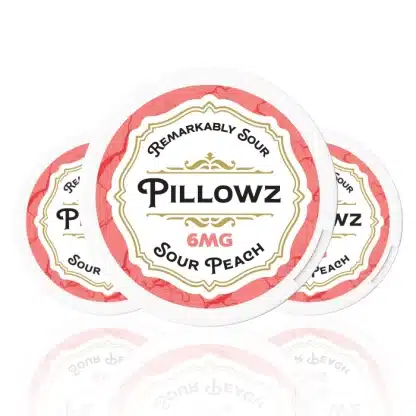 Pillowz Nicotine Pouches - Sour Peach