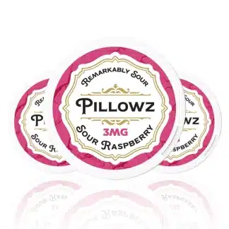 Pillowz Nicotine Pouches - Sour Raspberry