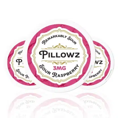 Pillowz Nicotine Pouches - Sour Raspberry