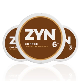 Zyn Coffee Nicotine Pouches in 3mg and 6mg