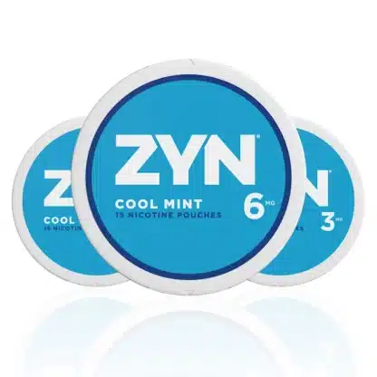 Zyn Cool Mint Nicotine Pouches in 3mg and 6mg