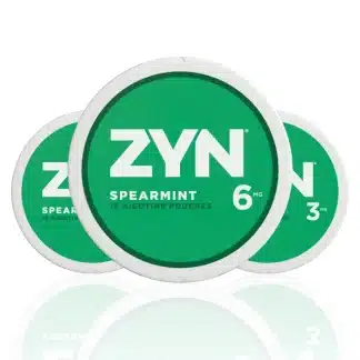 Zyn Spearmint Nicotine Pouches in 3 mg and 6mg