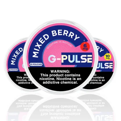 G-Pulse Nicotine Pouches - Mixed Berry