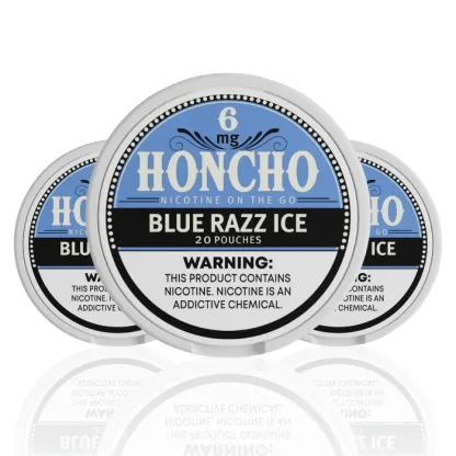 Honcho Nicotine Pouches - Blue Razz Ice