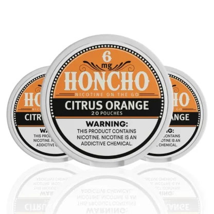 Honcho Nicotine Pouches- Citrus Orange