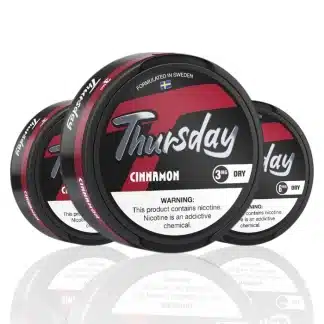 Thursday Dry Nicotine Pouches - Cinnamon