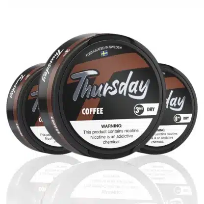 Thursday Dry Nicotine Pouches - Coffee