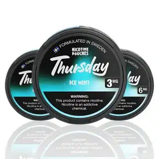Thursday Wet Slim Nicotine Pouches - Ice Mint