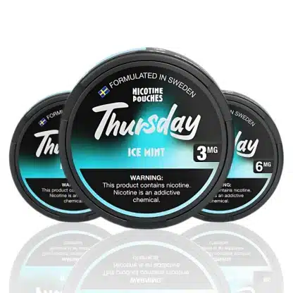 Thursday Wet Slim Nicotine Pouches - Ice Mint