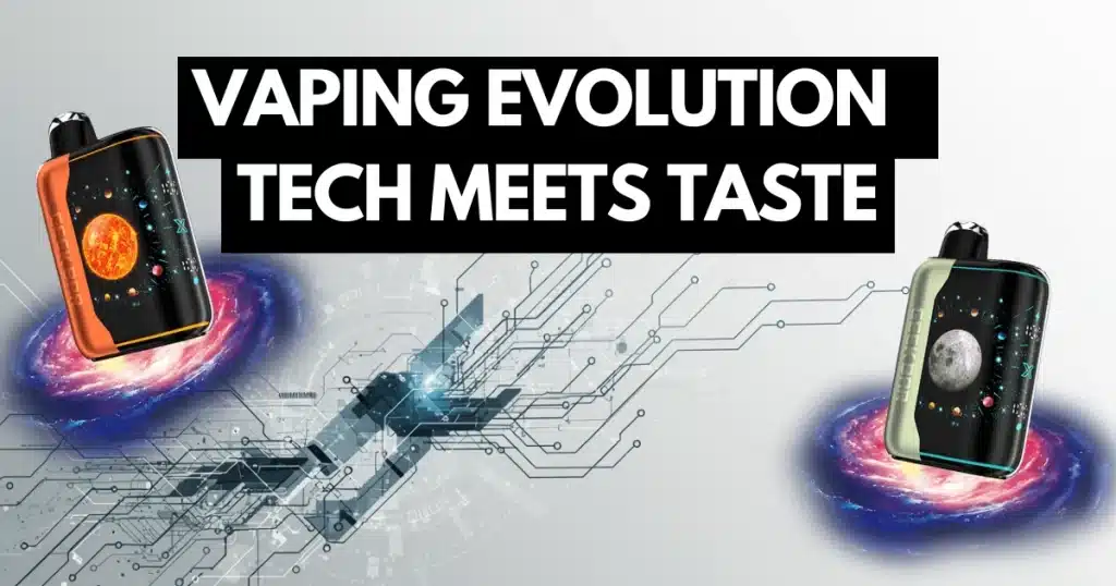 Geek Bar Pulse X vapes showing future technology and great taste
