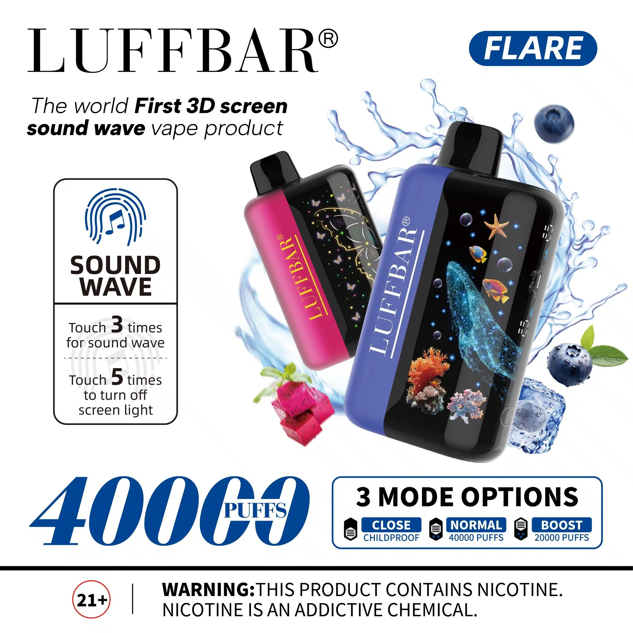 LuffBar Flare 40K