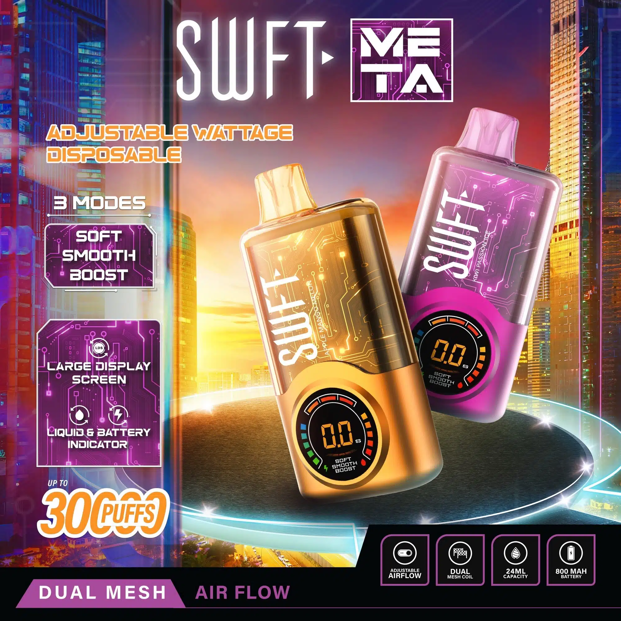 SWFT META 30K Smart Disposable 5%